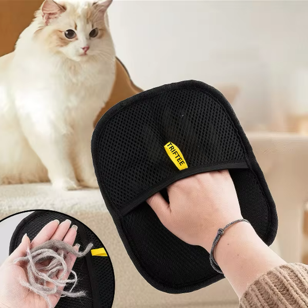 Gentle Pet Grooming Gloves