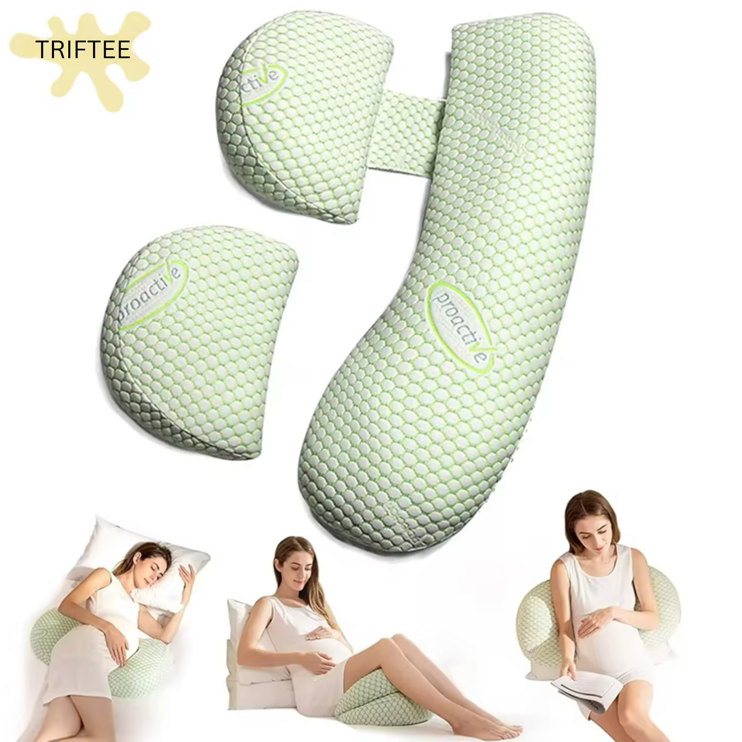 Pregnancy Pillow U-shaped Waist Pillows Maternity Pillow Cotton Sleeping Bedding Body Pillow Cushion Nursing Pillow for Pregnant